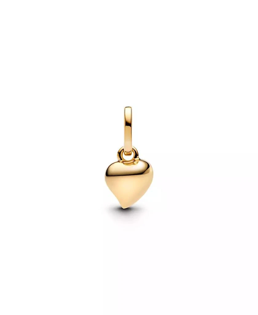 PANDORA 14K Gold Plated Heart Mini Dangle Charms 2