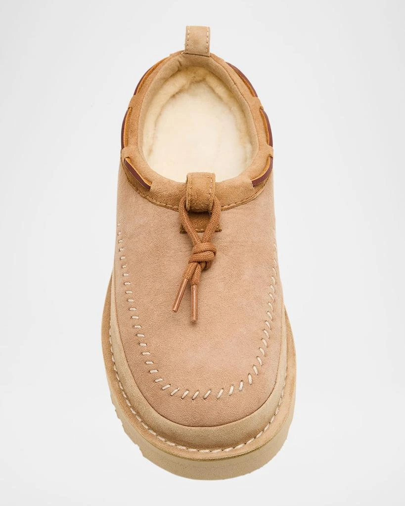 UGG Tasman Suede Shearling Moc Slippers 5