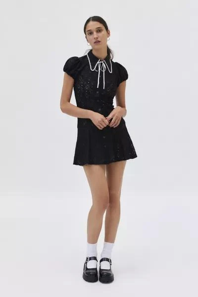 Kimchi Blue Kimchi Blue Aubrey Lace Collared Mini Dress 1