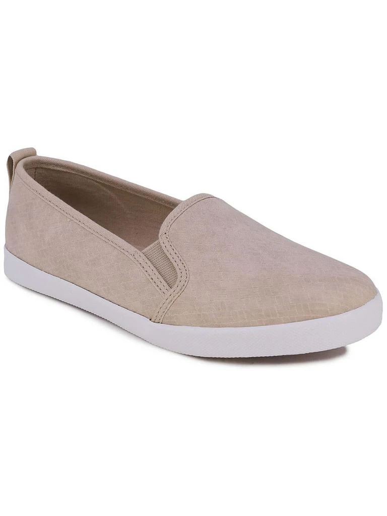 Nautica Sunchaser Womens Faux Leather Low-Top Slip-On Sneakers 1