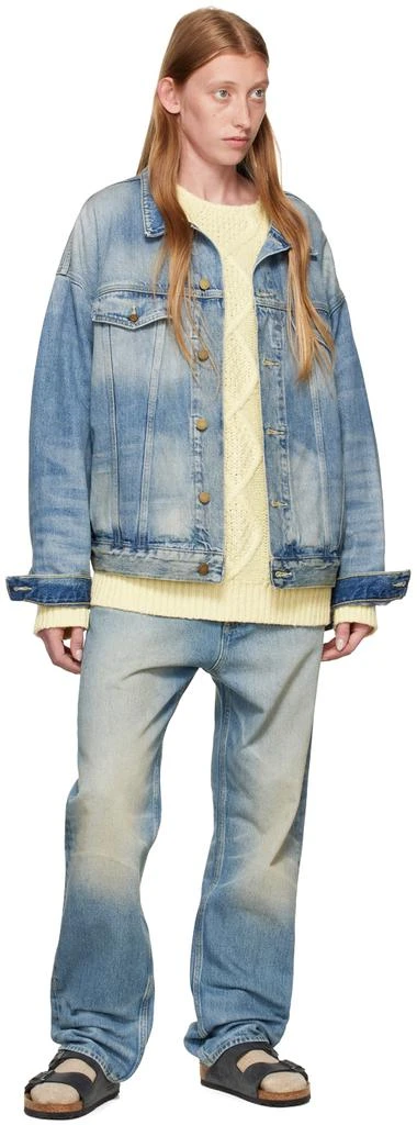 Essentials Yellow Raglan Sweater 4