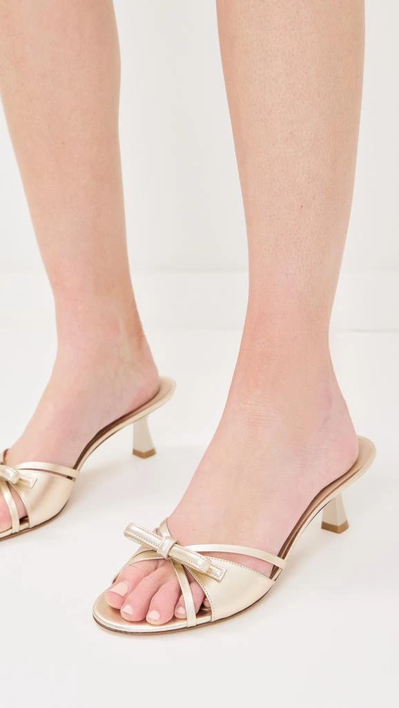 Stuart Weitzman Felicity Bow 50mm Slides 2