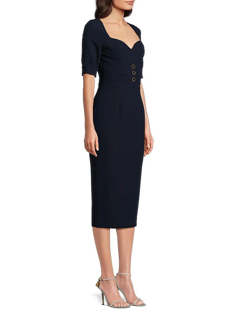 Black Halo Kerry Crêpe Sheath Dress - Dresses & Skirts