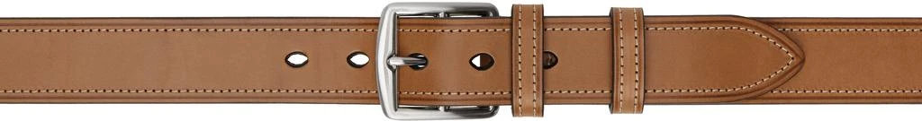 Andersons Tan Contrast Stitch Trimmed Belt 1
