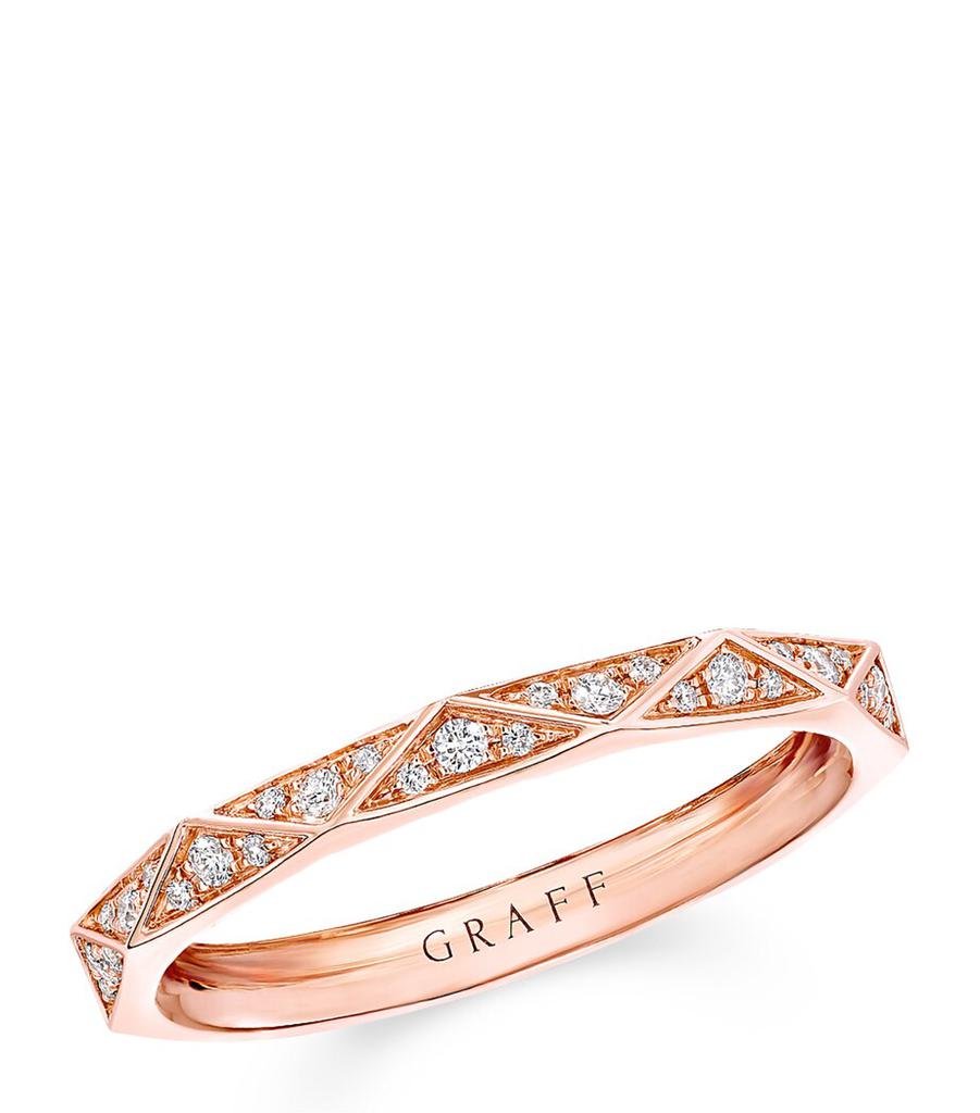 Graff Rose Gold and Diamond Laurence Graff Signature Band (2.3mm)