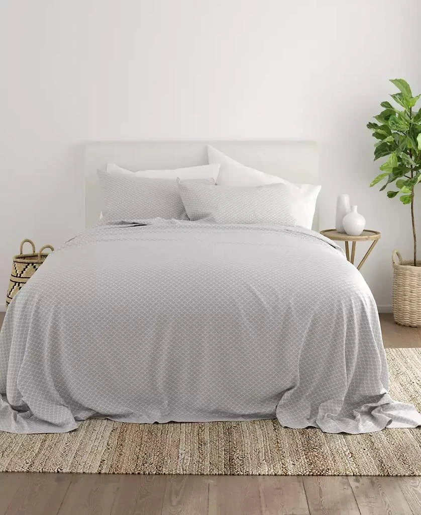 IENJOY HOME The Farmhouse Chic Premium Ultra Soft Pattern 3-Pc. Sheet Set, Twin 2