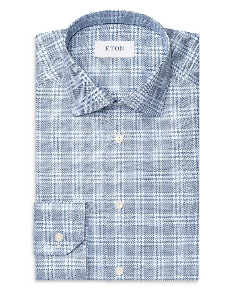 Eton Contemporary Fit Check King Twill Shirt 7