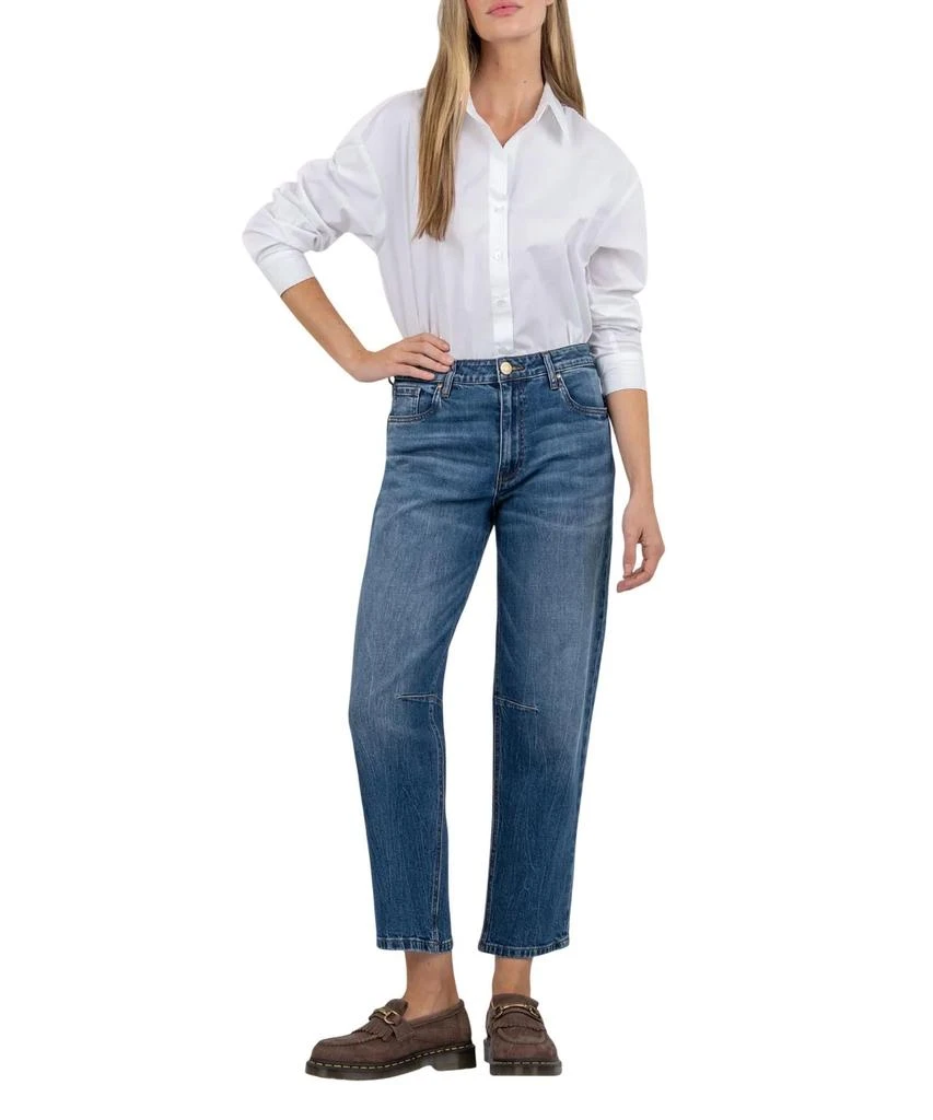 KUT from the Kloth Ashley High Rise Straight Leg Jean In Dedication 1