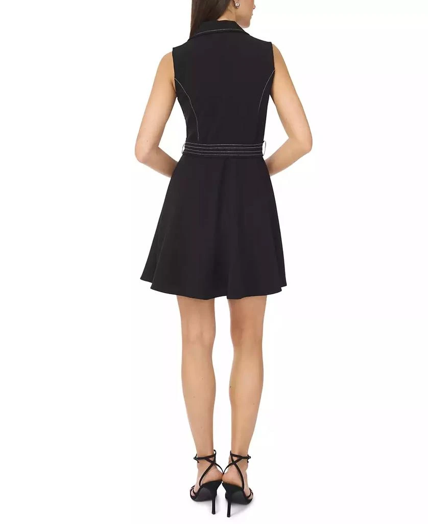 Petite Lapel-Neck Sleeveless Fit & Flare Dress  On Sale Now with Up to 61%  Off | Discover Exclusive Deals & Savings at BeyondStyle  Authentic MSK  dress|women's fashion|dresses with Limited-Time Discounts,