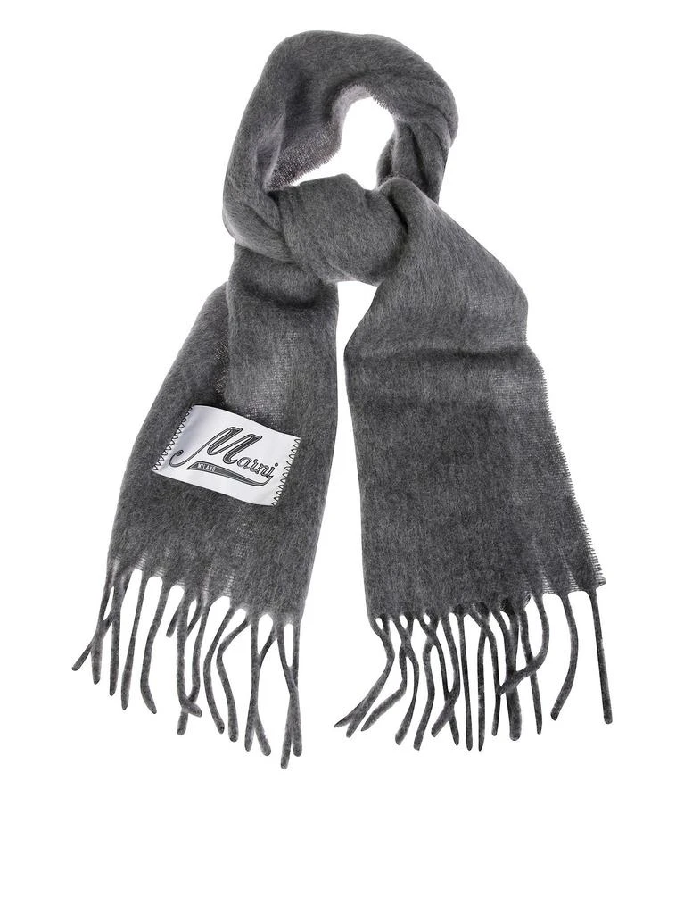 Marni Marni Logo Patch Fringed Scarf 2