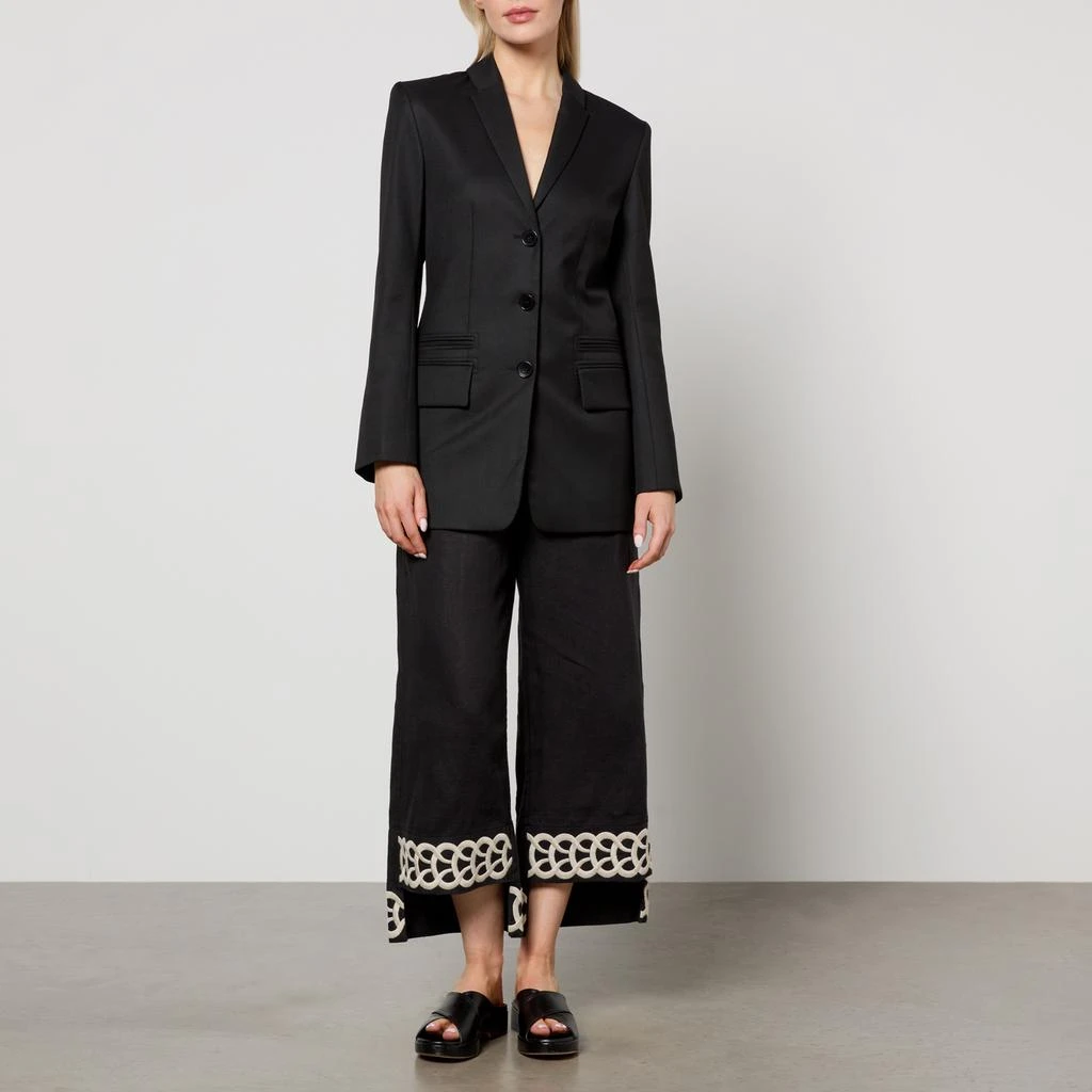 By Malene Birger Porter Twill Blazer 3