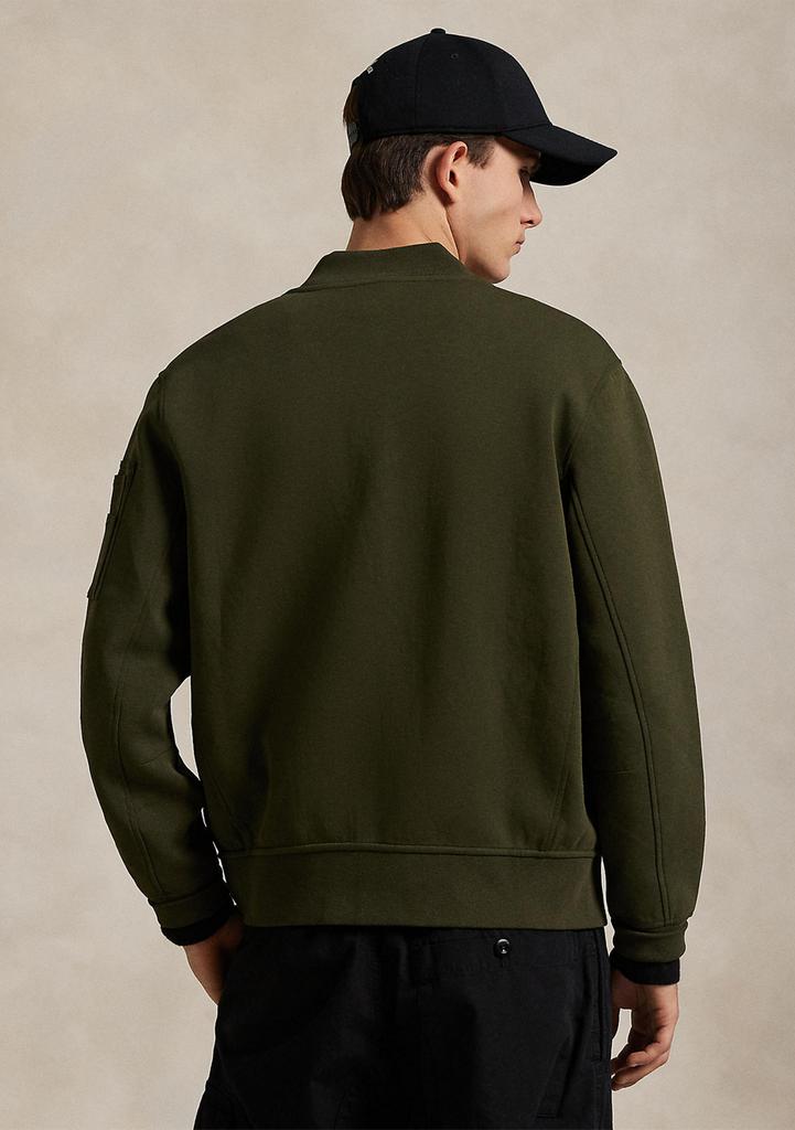 Ralph Lauren Double-Knit Bomber Jacket