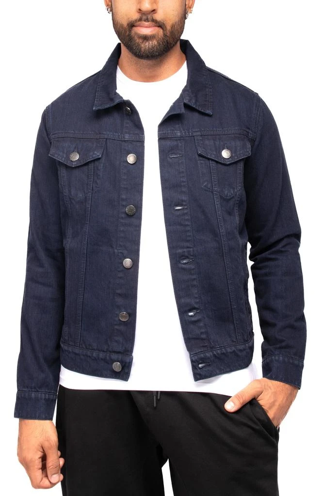 XRAY Slim Washed Denim Jacket 6