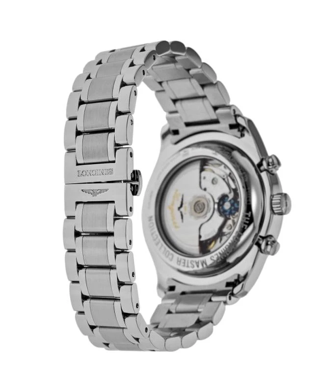 Longines Longines Master Collection Moonphase Automatic Chronograph Grey Dial Steel Men's Watch L2.673.4.61.6 4