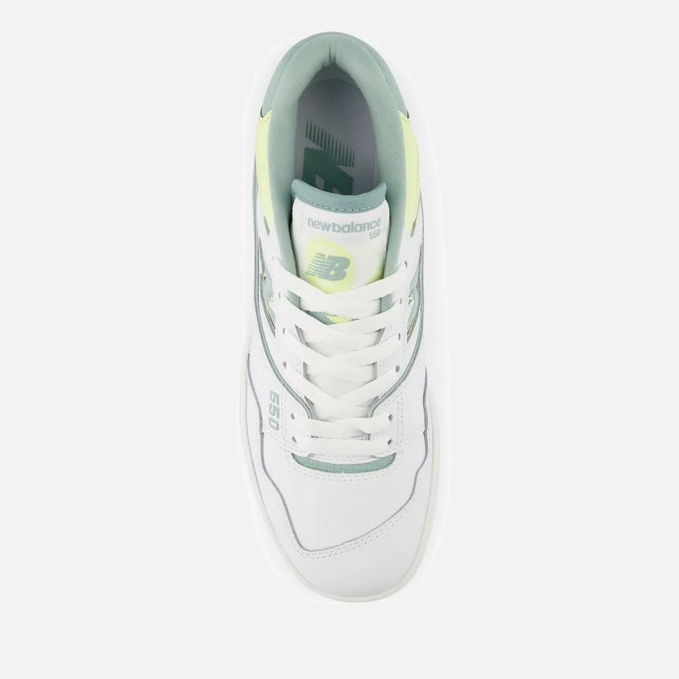 New Balance NEW BALANCE 550 LEATHER TRAINERS 4