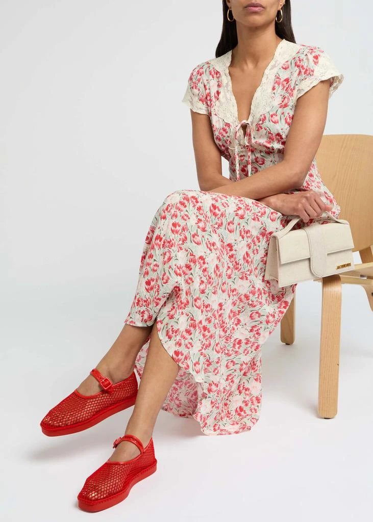 Loeffler Randall Rita mesh Mary Jane flats 5