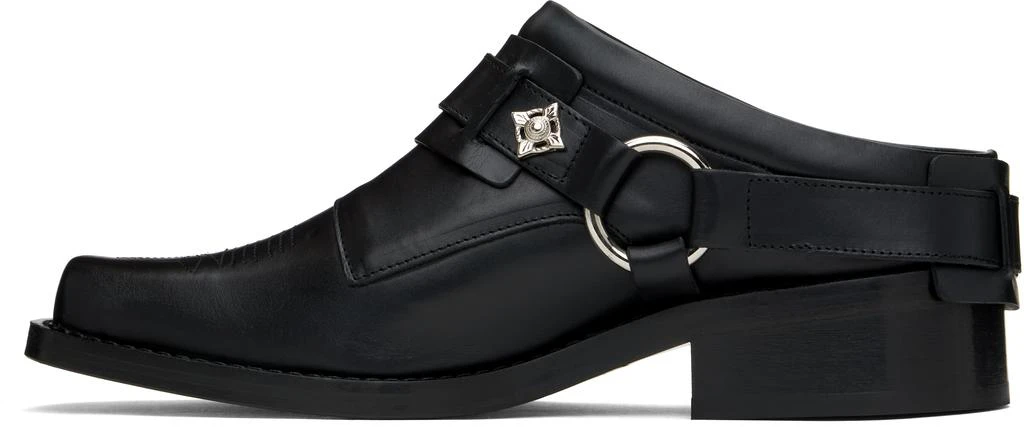 Toga Virilis Black Western Mules 3
