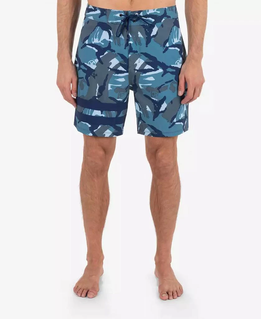 Hurley Men's Block Party 18 Boardshorts 1