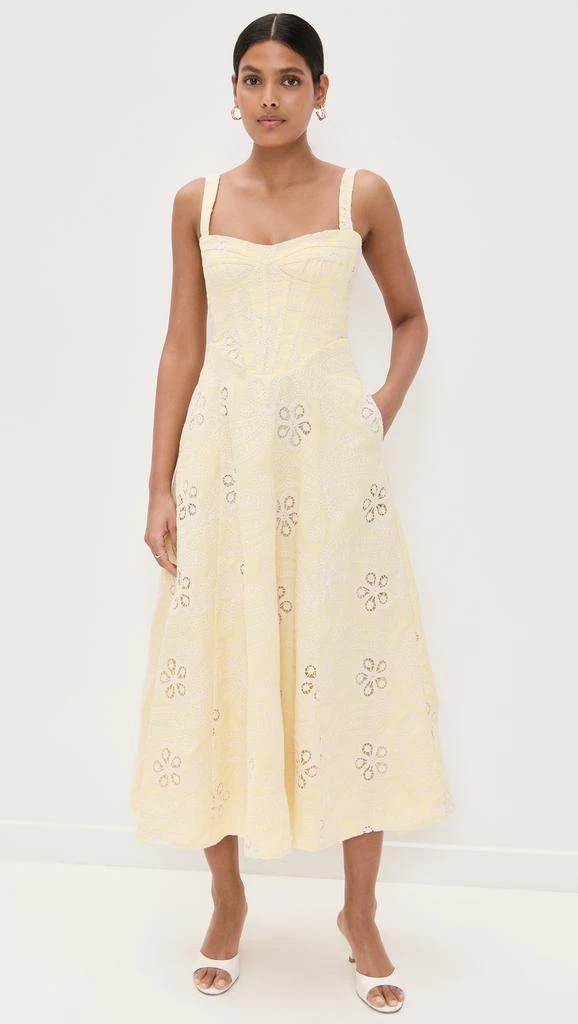Bardot Lilah Corset Midi Dress 6