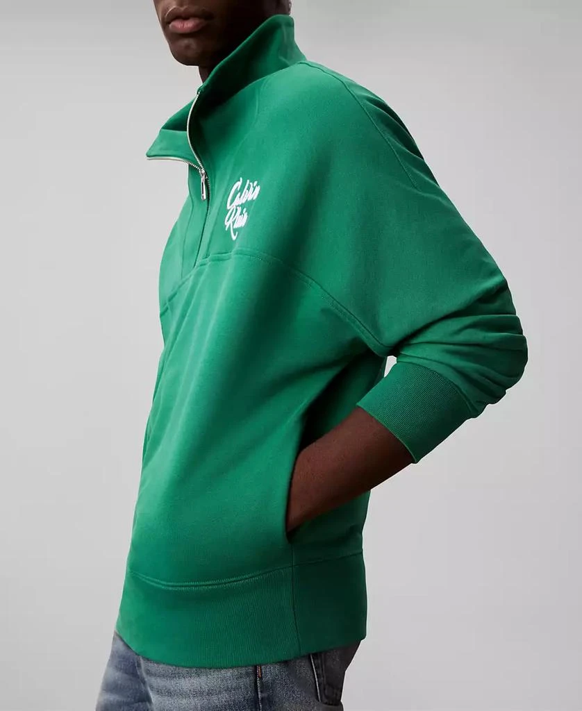 Calvin Klein Men
s Premium Relaxed 1/4-Zip Sweatshirt 4