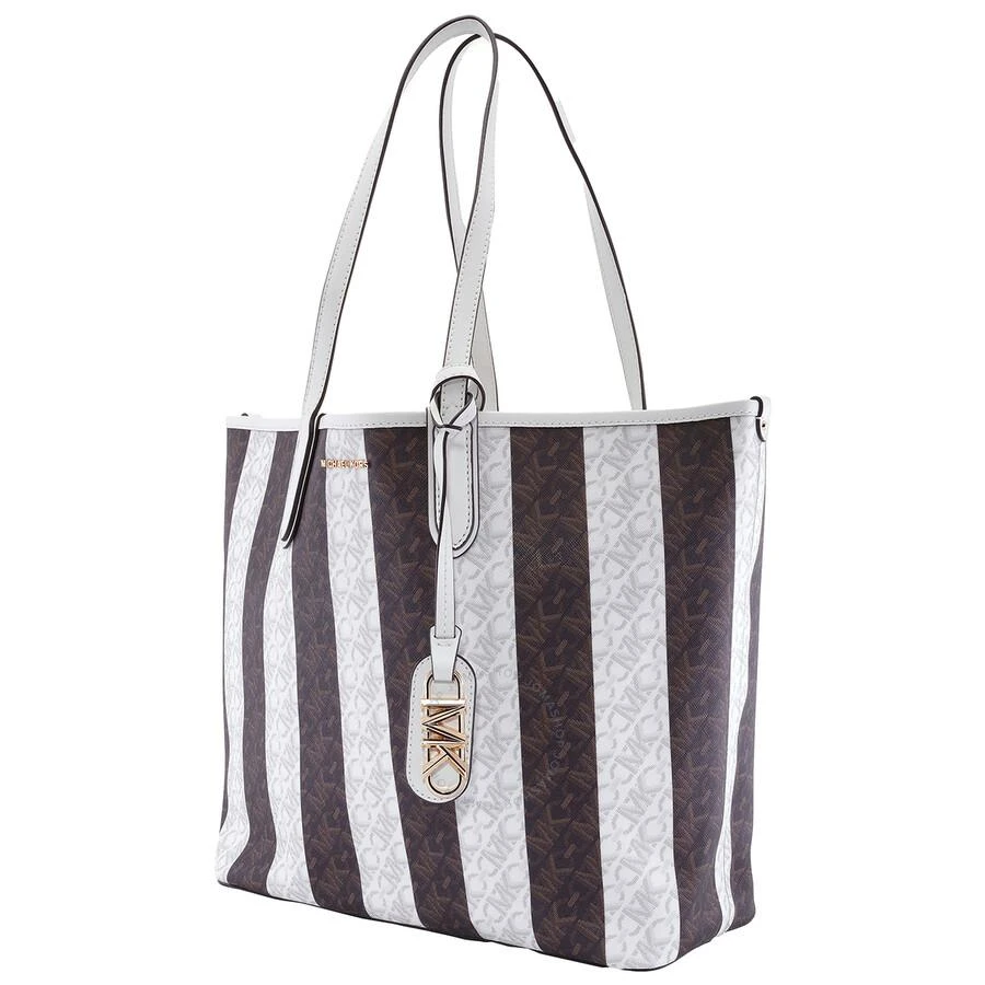 Michael Kors Eliza Large Striped Tote Bag 3