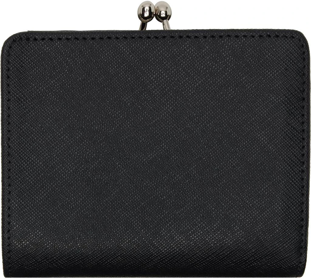 Vivienne Westwood Black Leather Wallet 2