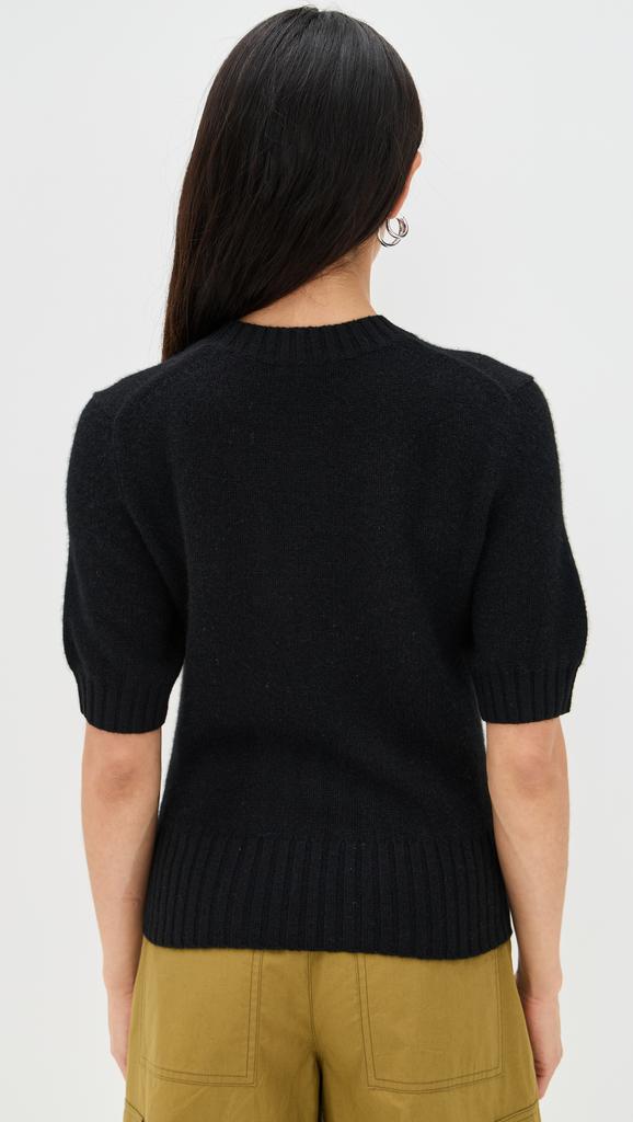 White + Warren Cashmere T-Shirt Sweater