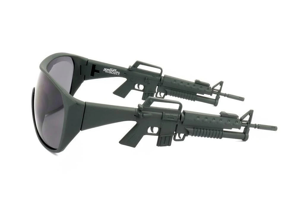Linda Farrow Linda Farrow X Jeremy Scott Oversized Sunglasses 2