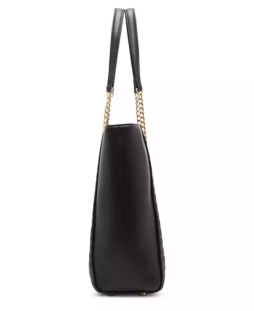 Anne Klein Large Ruched Chain Straps Tote Bag 5