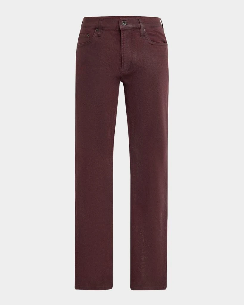John Varvatos Men's Slim-Fit Coated Denim Jeans 1