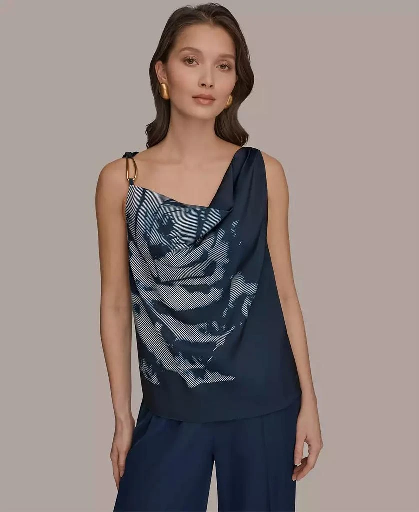 Donna Karan Women
s Cowl Neck Blouse