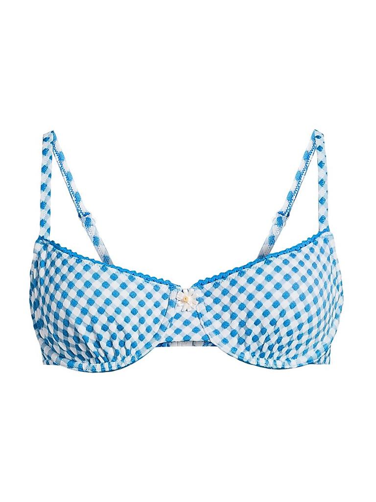 Solid & Striped The Daphne Gingham Bikini Top