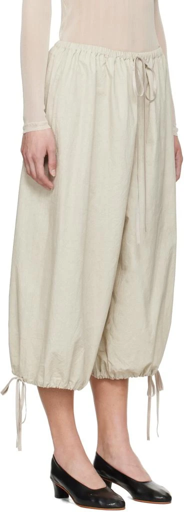 LAUREN MANOOGIAN Off-White Cinch Trousers 2