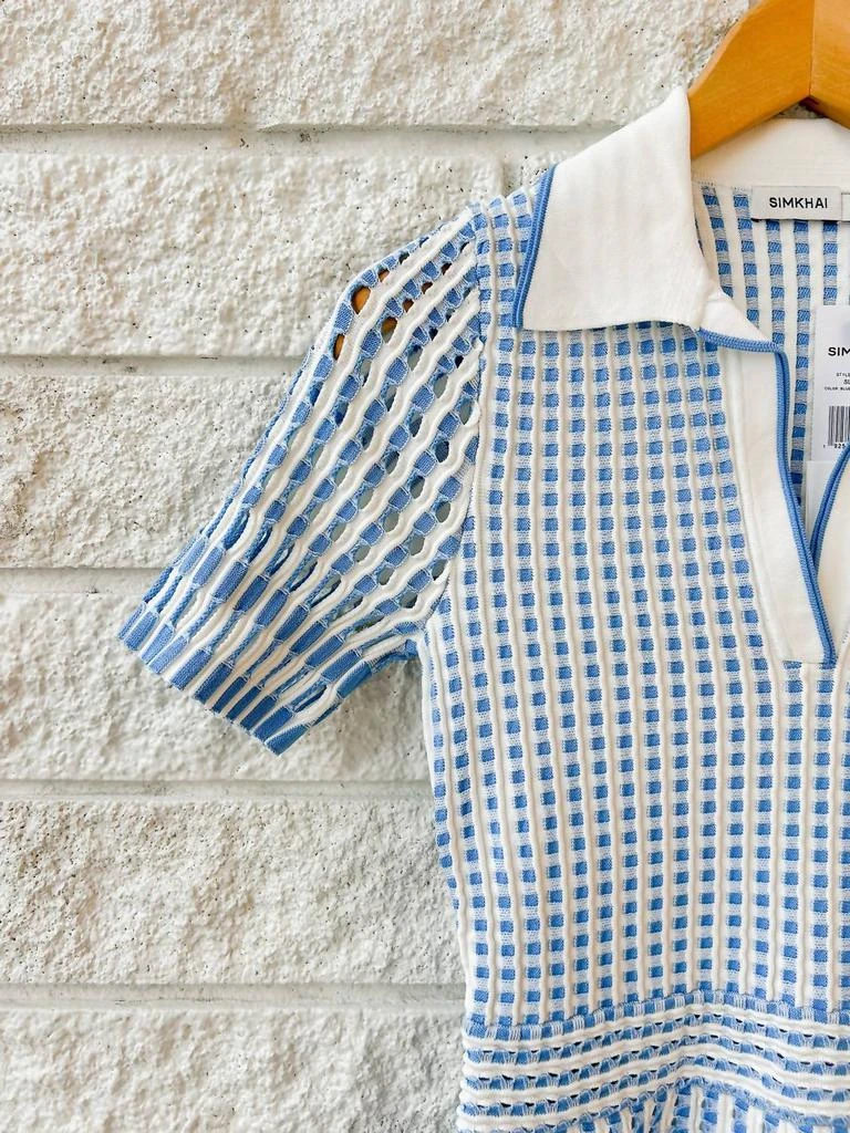 SIMKHAI Simkhai - Tovi Polo Mini Dress 2