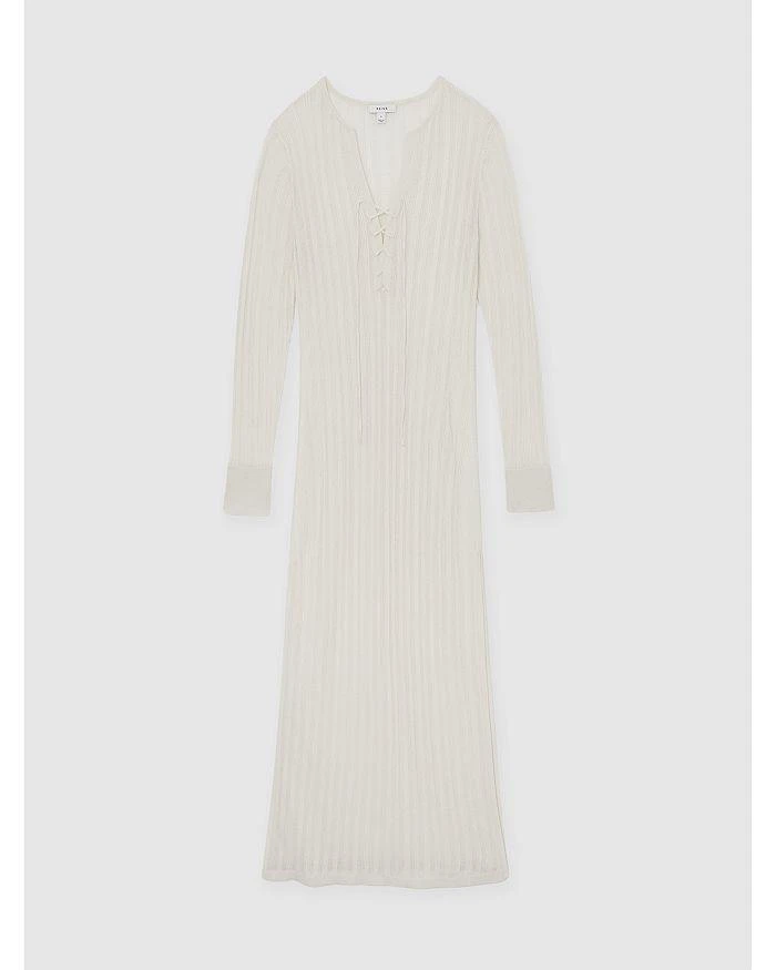REISS Samantha Sheer Knit Dress 6