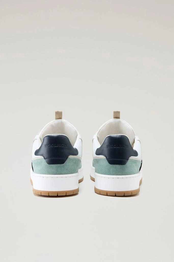 WO-FOOTWEAR Classic Basketball Sneakers in Suede - Men - White 3