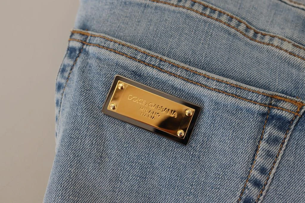 Dolce 
Gabbana Dolce 
Gabbana Blue Wash Slim Fit Cotton Denim Jeans 6