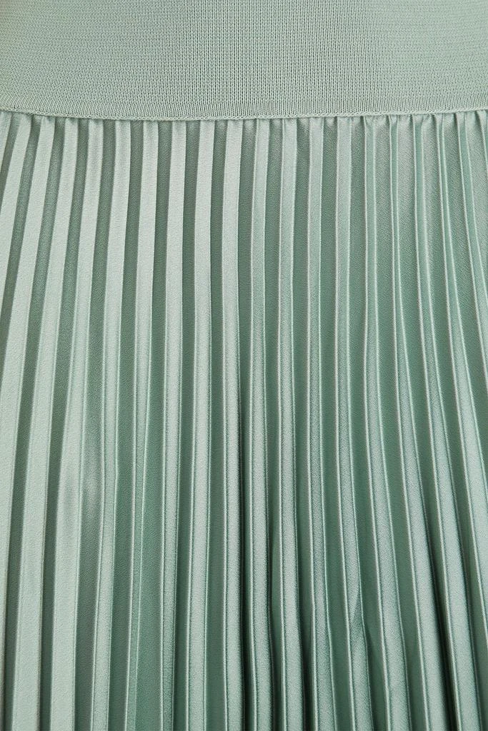 Joseph Ade pleated satin-crepe maxi skirt 4