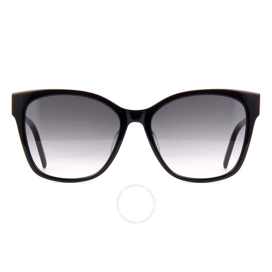 Yves Saint Laurent Grey Gradient Butterfly Ladies Sunglasses SL M48S/K 002 56 1