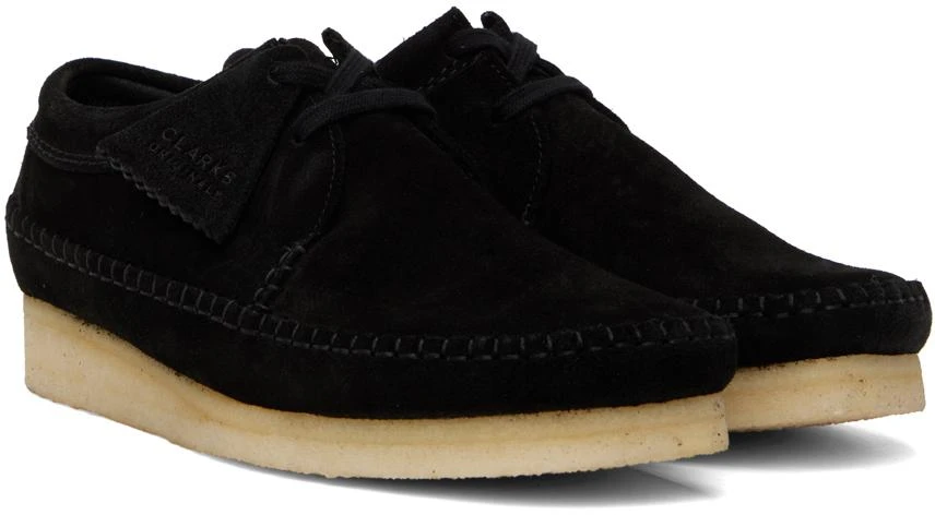 Clarks Black Weaver Derbys 4