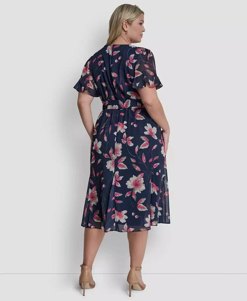 DKNY Plus Size Jewel Neck Fit & Flare Midi Dress - Dresses & Skirts -  Compare Prices from 6+ Stores - Free Shipping - BeyondStyle