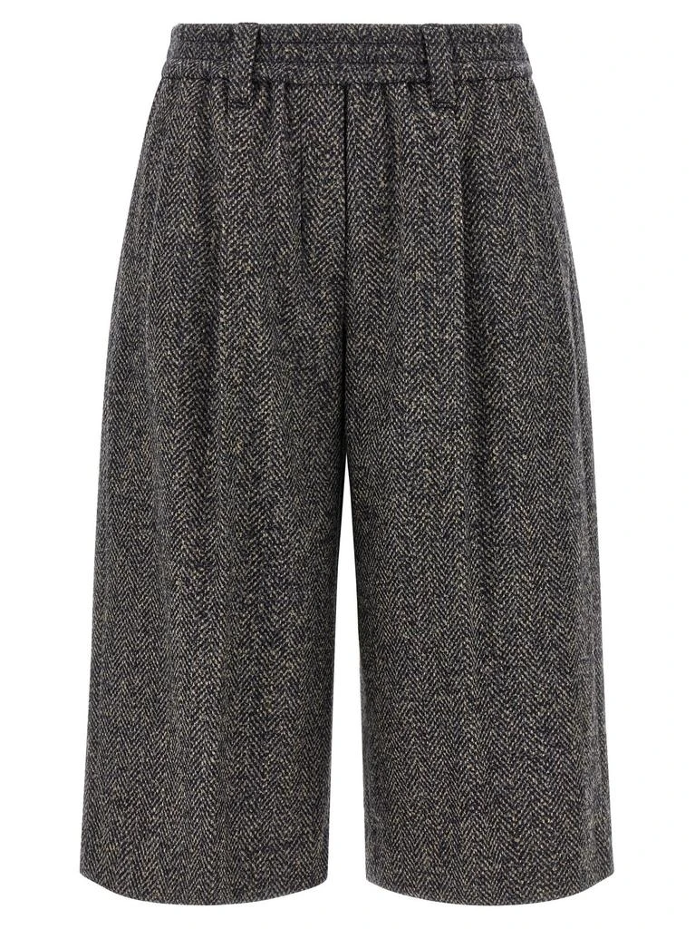 Brunello Cucinelli Brunello Cucinelli Pleated Knee-Length Shorts from Cettire