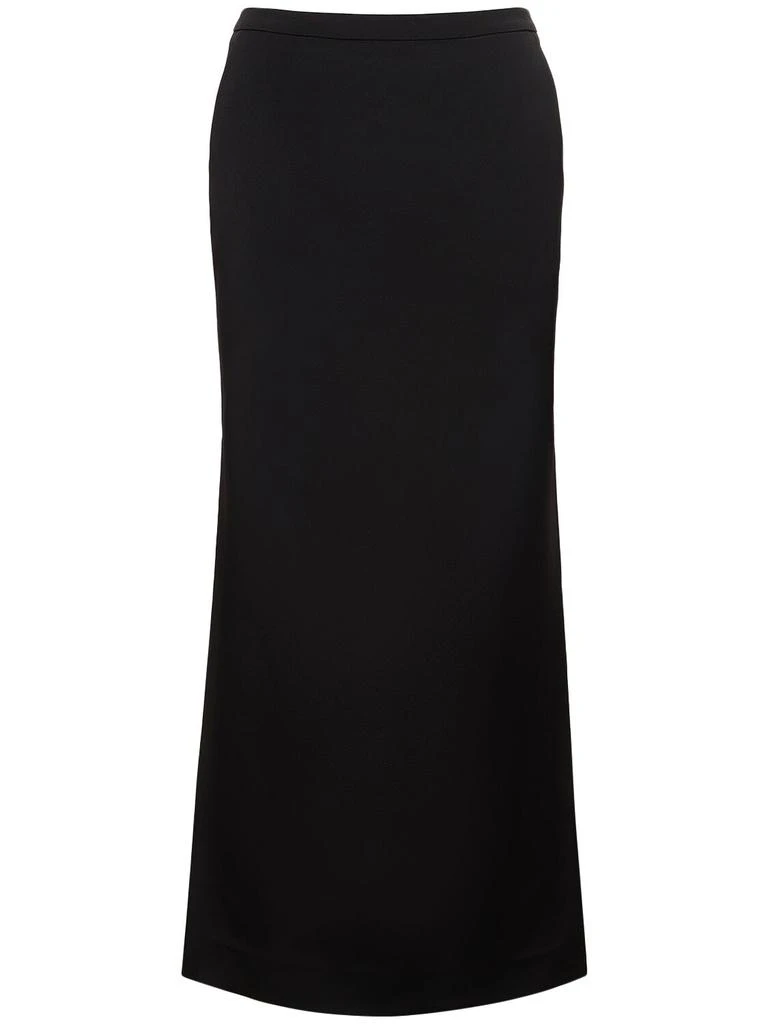Dolce & Gabbana Stretch Cady Pencil Midi Skirt 4