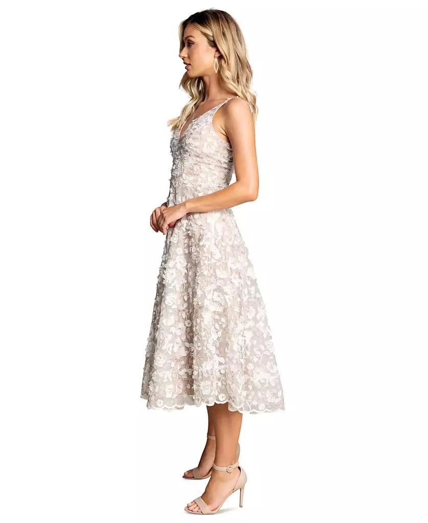 Dress The Population Women's Elisa Floral-Embroidered Midi Dress 3