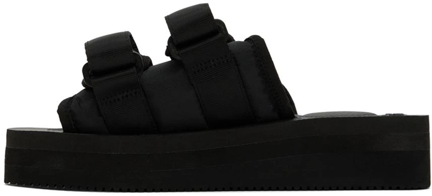 Suicoke Black MOTO-VPO Sandals 3