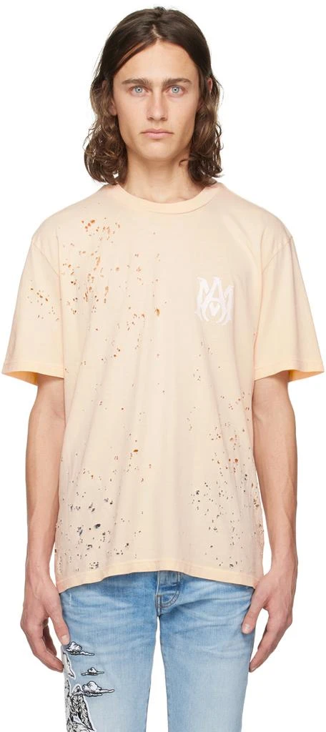 AMIRI Pink Shotgun T-Shirt 1