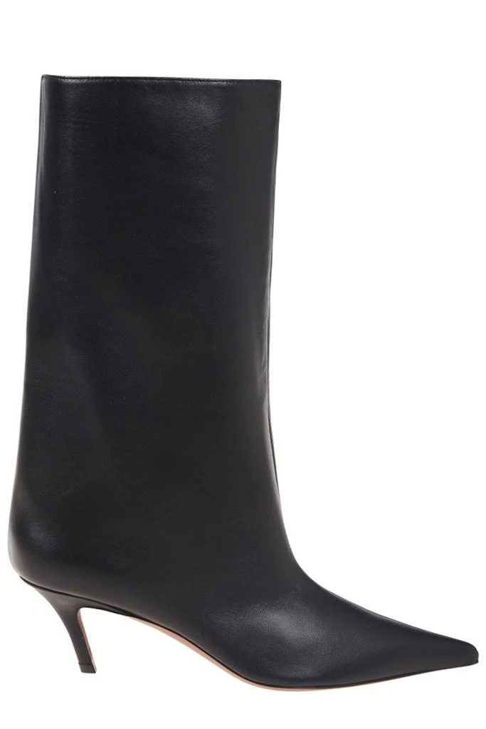 Amina Muaddi Amina Muaddi Fiona Pointed-Toe Boots 1