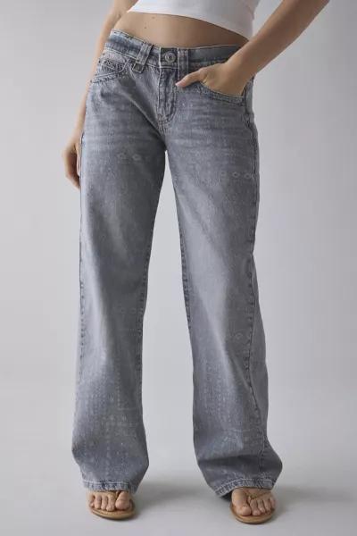 BDG BDG Kayla Printed Low-Rise Jean