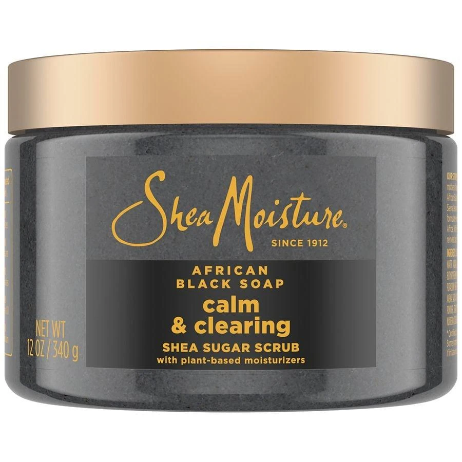 SheaMoisture Sugar Body Scrub African Black Soap 1