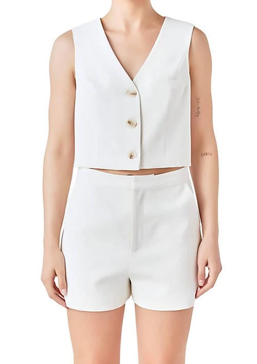 Endless Rose Rose Suit Vest Top 2